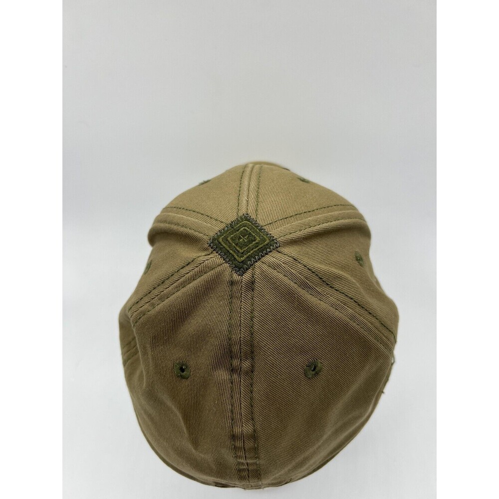 5.11 Tactical Hat Cap Fitted Mens Large Green Flex Twill Baseball Stretch - Picture 4 of 9